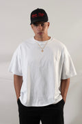 CAMISETA BOX FIT - BLANCO