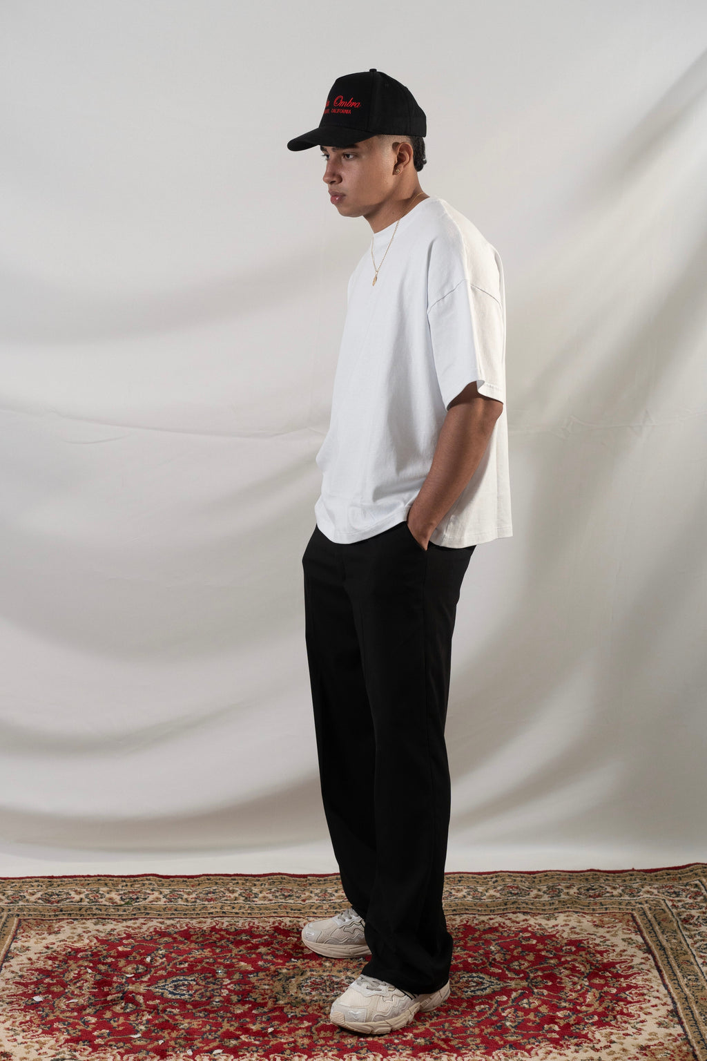 CAMISETA BOX FIT - BLANCO