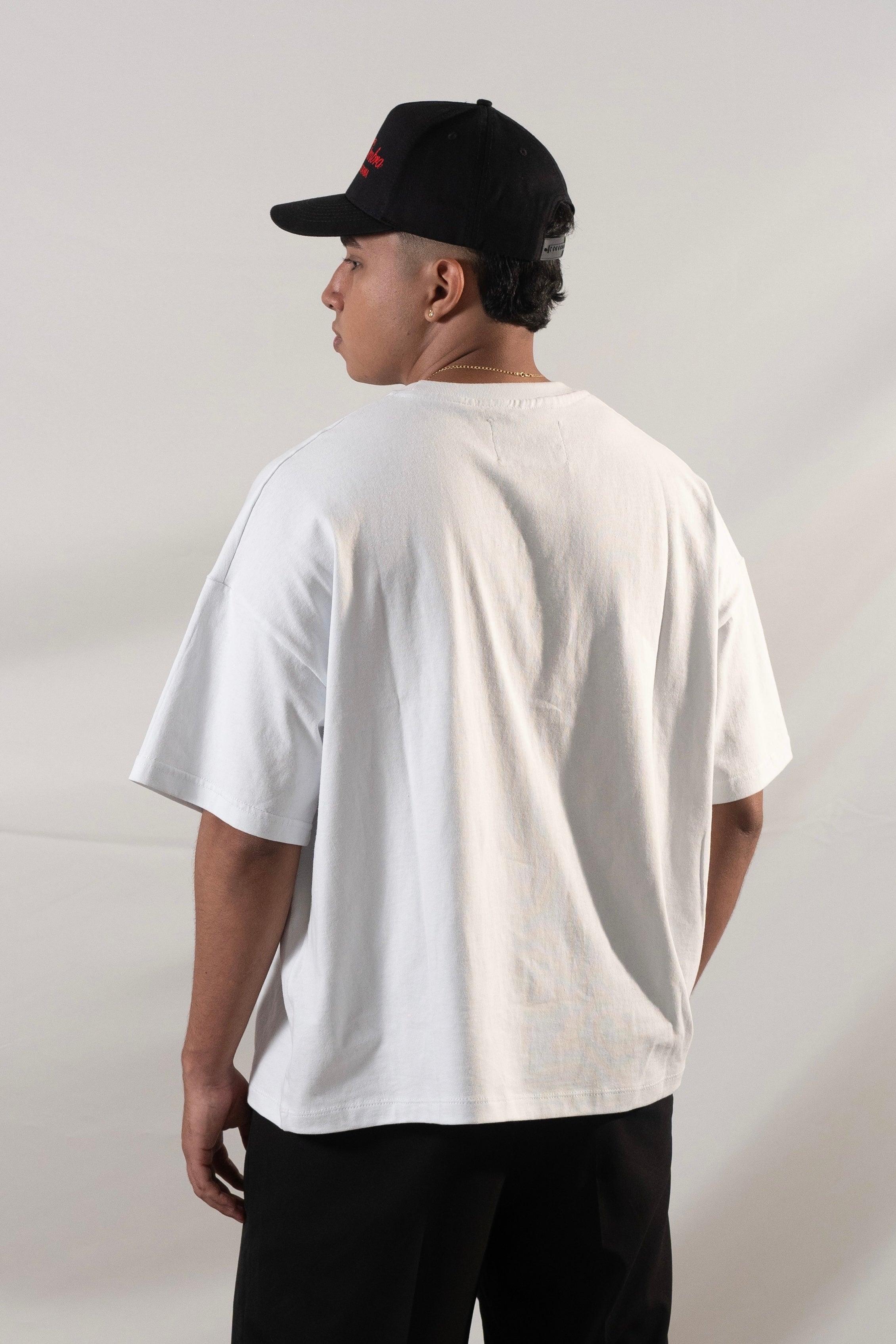 CAMISETA BOX FIT - BLANCO