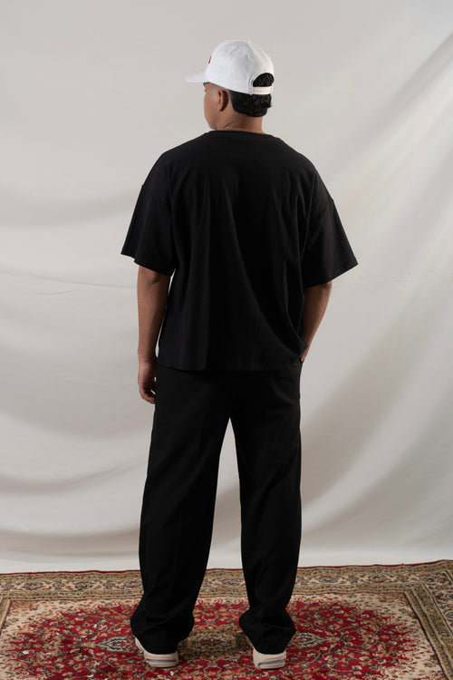 CAMISETA BOX FIT-NEGRA