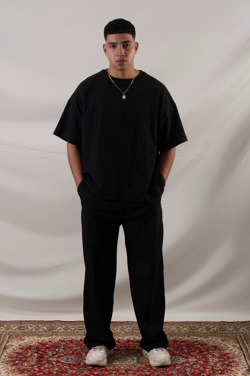 CAMISETA BOX FIT-NEGRA