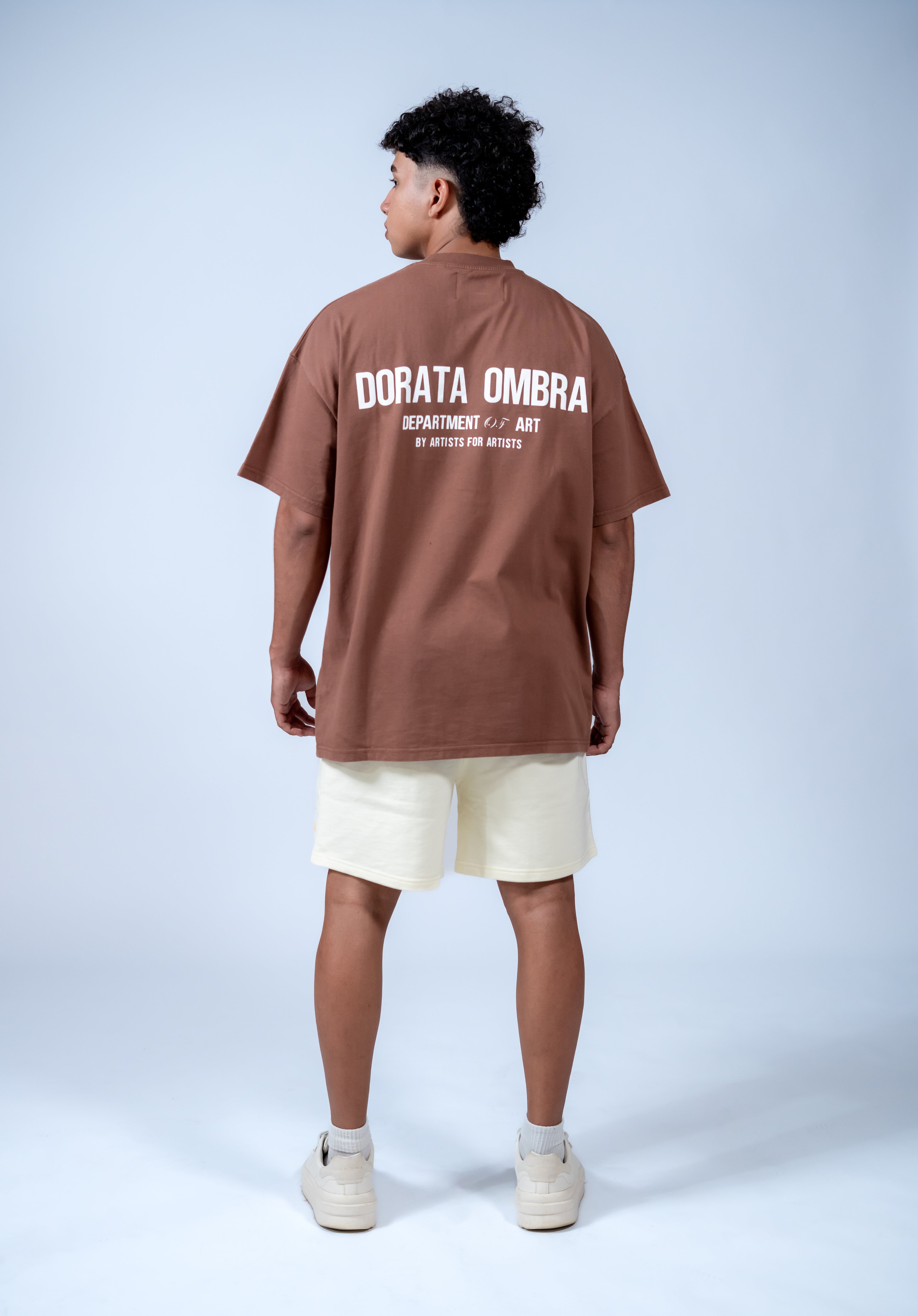 CAMISETA DEPARTMENT OF ART - MARRÓN