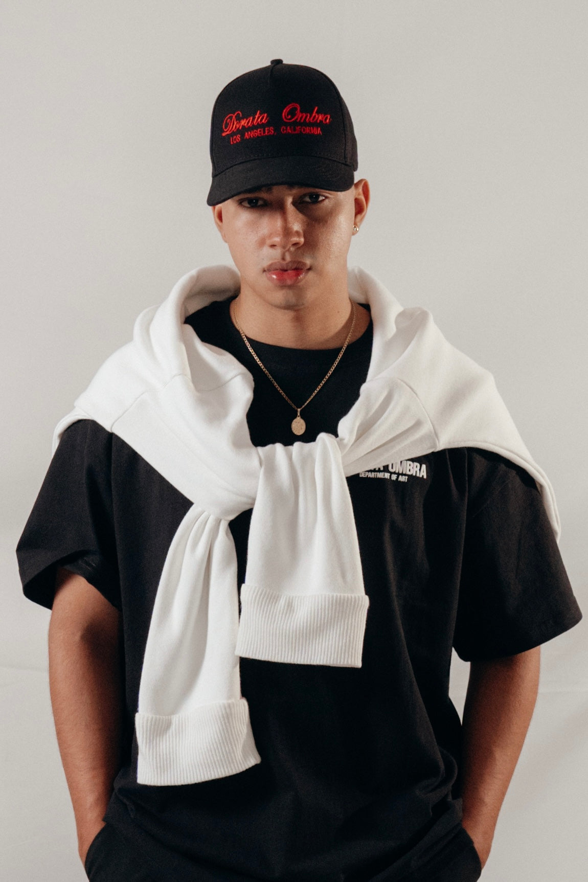 LOS ANGELES, CALIFORNIA CAP - BLACK